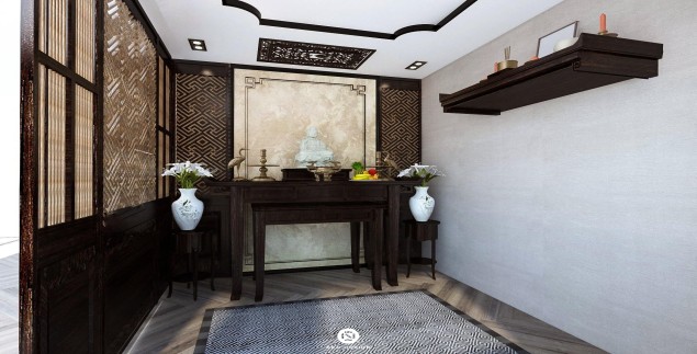 BIỆT THỰ THEO PHONG CÁCH ĐÔNG DƯƠNG - MỸ THÁI